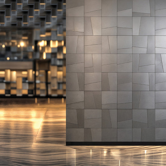 Revestimento Inox Silver 30x30 | 3mm