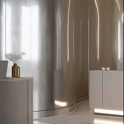 Revestimento Inox 3m² Escovado 5mm · Fibra de carbono de bambu