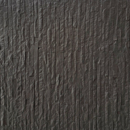Revestimento de pedra natural Genebra Preta fléxivel - 3 mm de espessura - 60x60 cm