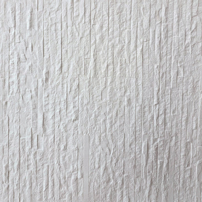 Revestimento de pedra natural Genebra Branca fléxivel - 3 mm de espessura - 60x60 cm