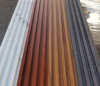 Revestimento Rípado Weib 24mm · Fibra Sintética com Película 3D de Alta Definição